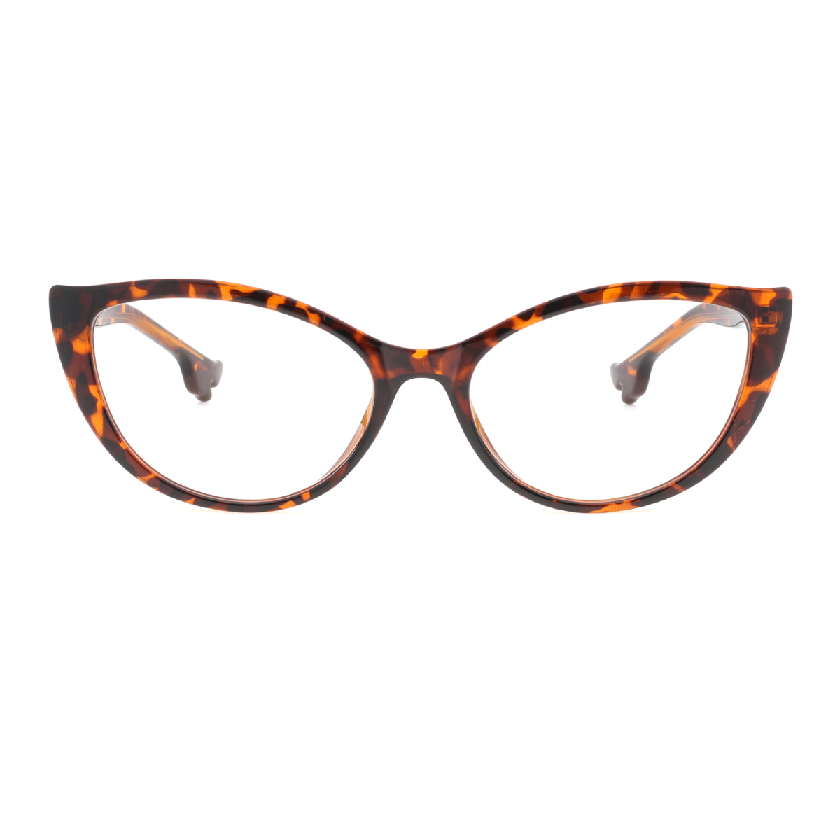 cat-eye demi eyeglasses