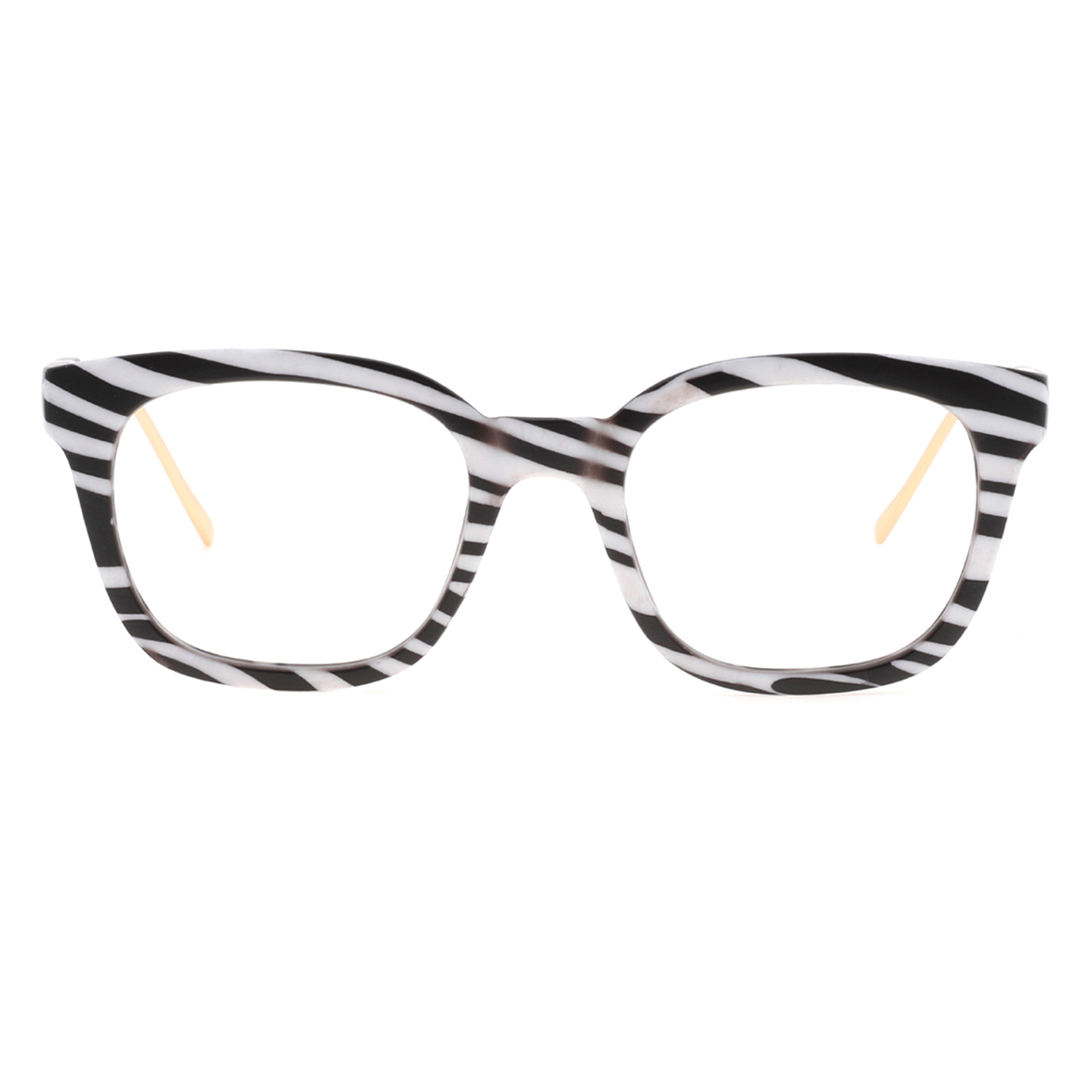 square transparent eyeglasses
