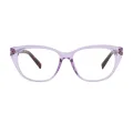 Auchinleck - Cat-eye Purple Glasses for Women