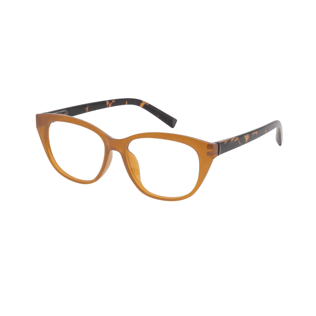 Auchinleck - Cat-eye Brown Glasses for Women