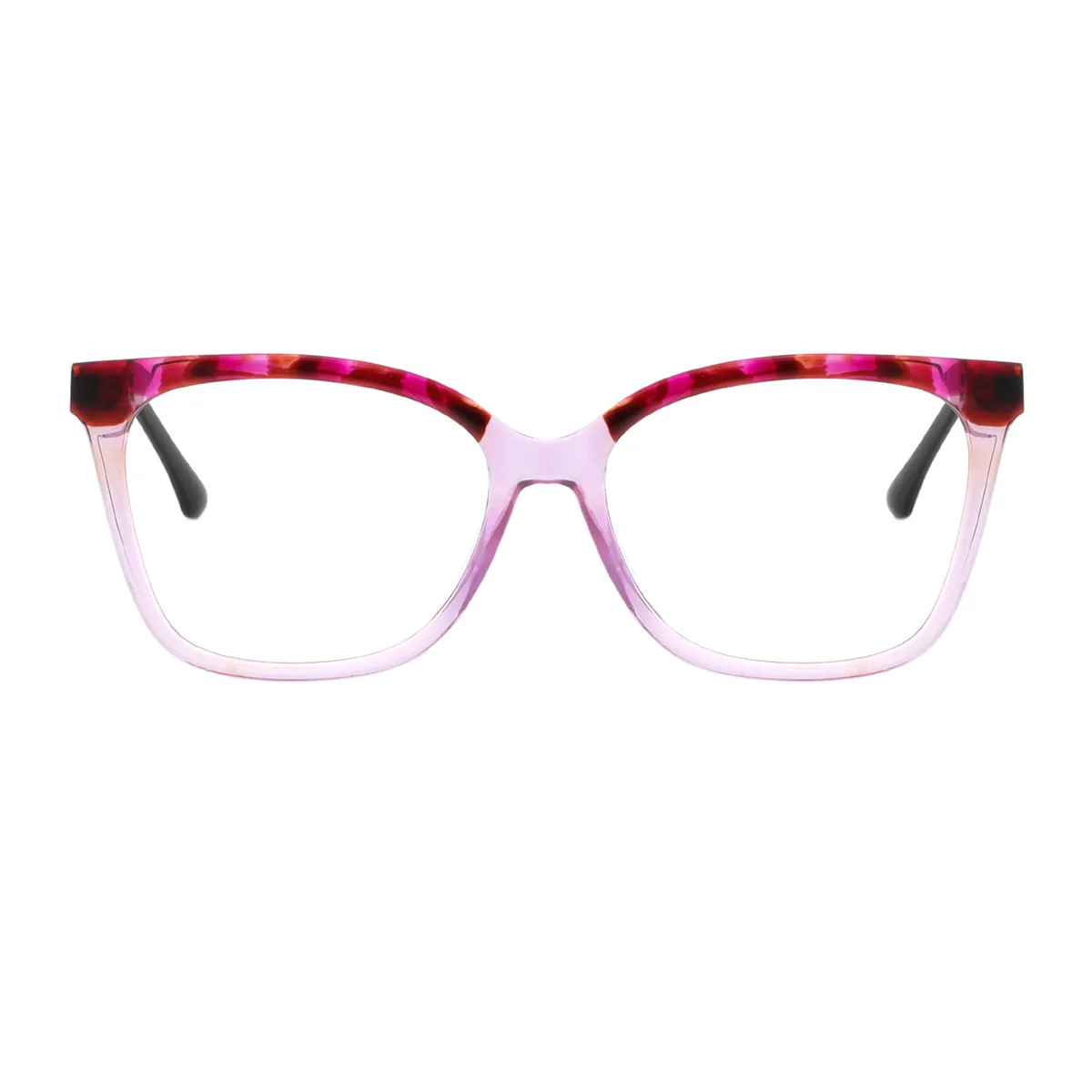 Fashion Square Black  Eyeglasses for Women