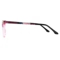 Lana - Square Purple Glasses for Women