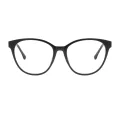 Georgiana - Cat-eye Black Glasses for Women