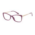 Avice - Cat-eye Purple Glasses for Women