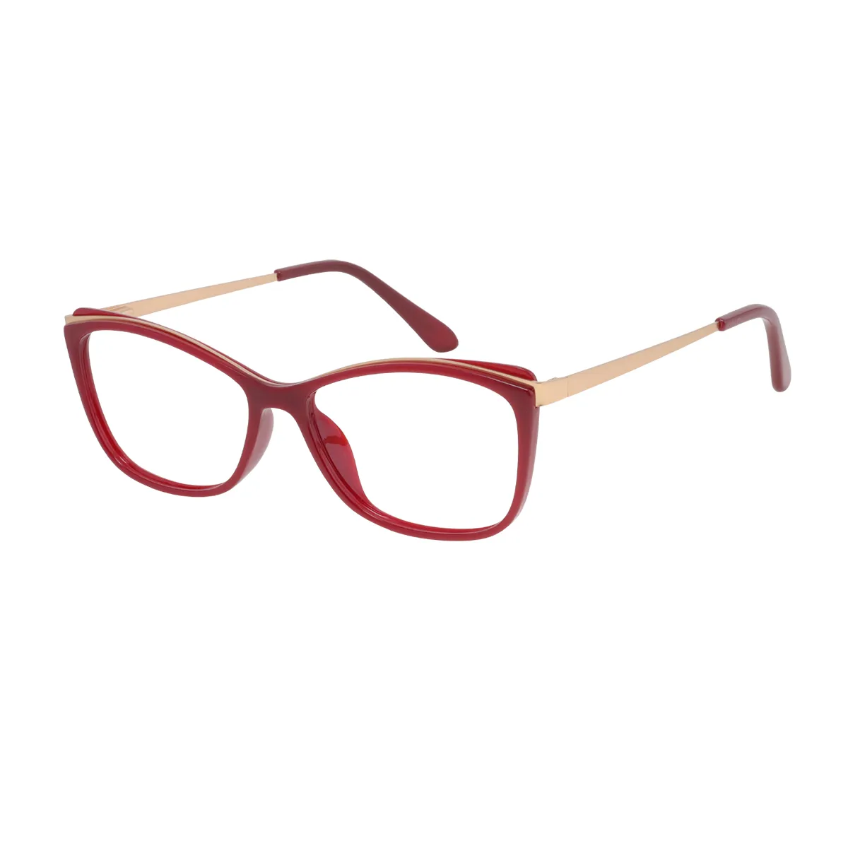 Avice - Cat-eye Red Glasses for Women