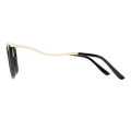 Kimberley - Rectangle Black Glasses for Women