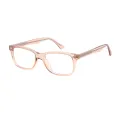 Sonya - Rectangle Cream Glasses for Men & Women