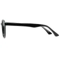 Amity - Round Black Glasses for Women