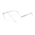 Amity - Round Translucent Glasses for Women