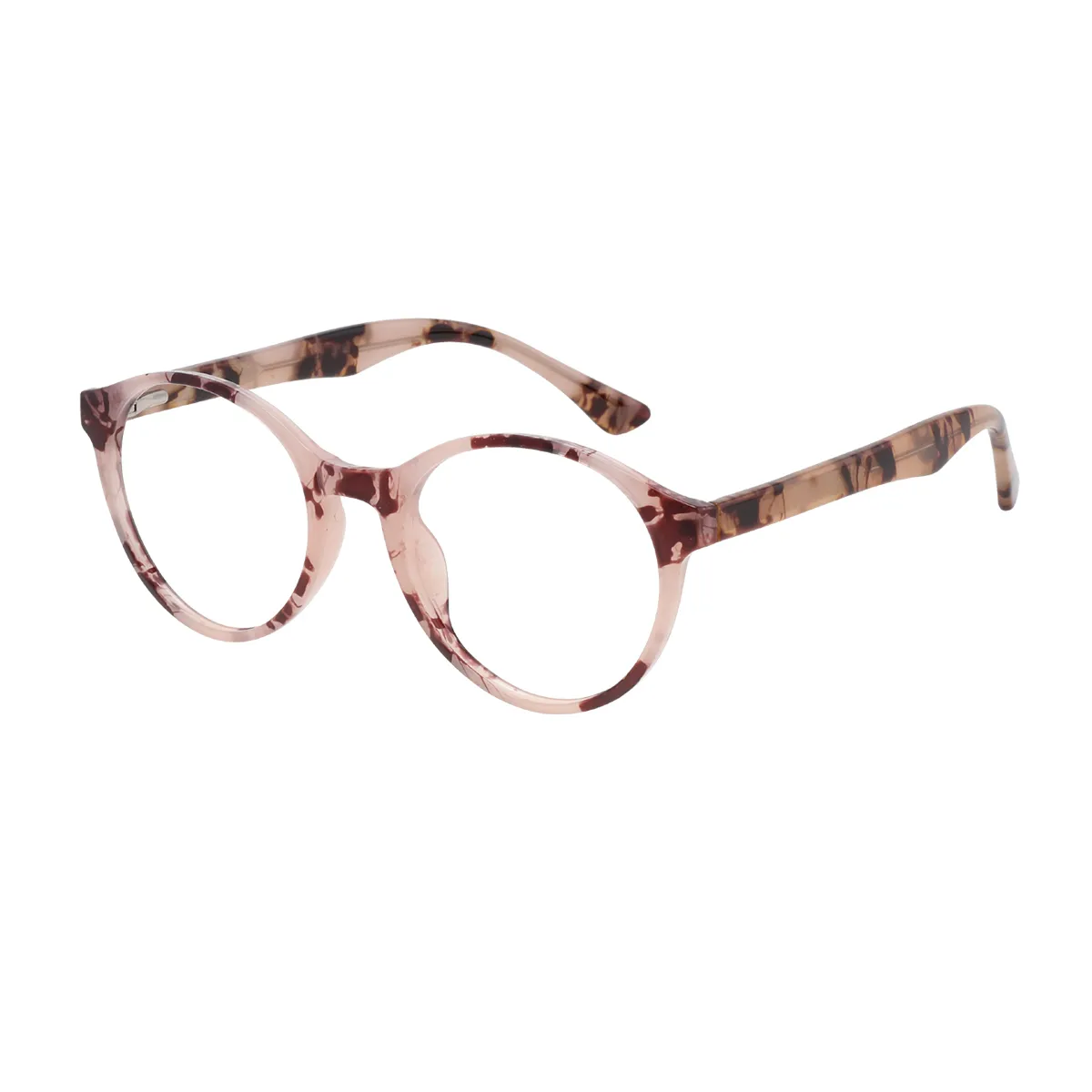 Classic Round brown Glasses for Women