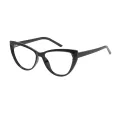 Ayer - Cat-eye Black Glasses for Women