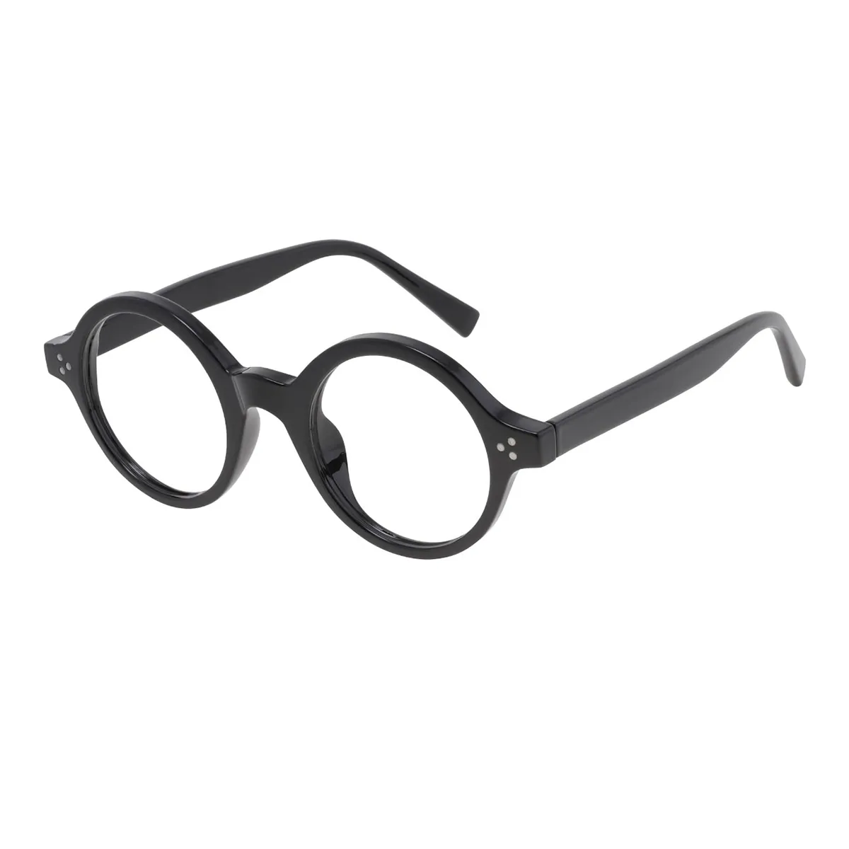Fashion Round Transparent-tea Eyeglasses for Women & Men