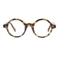 Ollie - Round Tortoiseshell Glasses for Men & Women