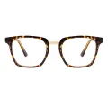 Rainey - Square Tortoiseshell Glasses for Men & Women