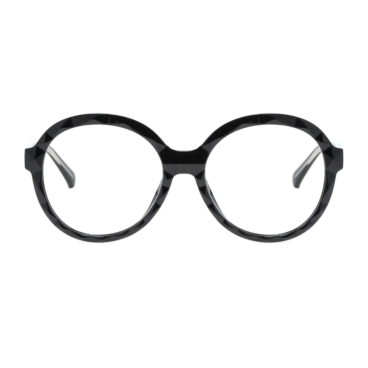 Fashion Oval Black  Eyeglasses for Women