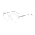 Ezra - Round Translucent Glasses for Women