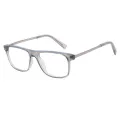 Shelby - Rectangle Gray Glasses for Men & Women