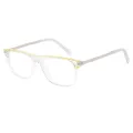 Shelby - Rectangle Translucent Glasses for Men & Women