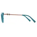 Hyacinth - Cat-eye Green Glasses for Women