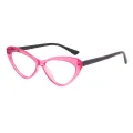 Latonia - Cat-eye Pink Glasses for Women