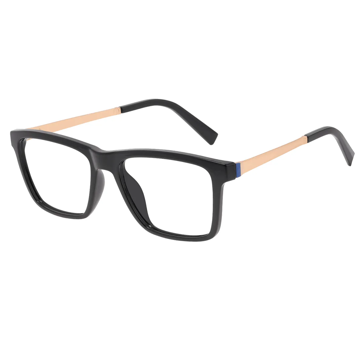 Classic Square Transparent-gray Eyeglasses for Women & Men