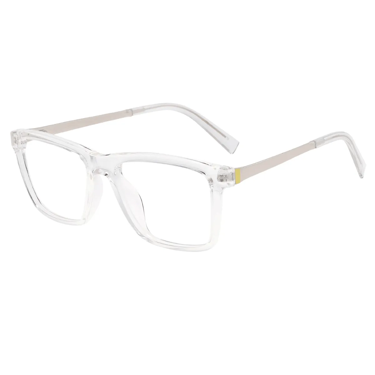 Owen - Square Translucent Glasses for Men & Women