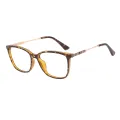 Huber - Square Tortoiseshell Glasses for Women
