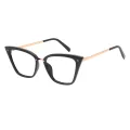 Joslyn - Cat-eye Black Glasses for Women