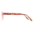 Naomi - Cat-eye Pink-Tortoiseshell Glasses for Women