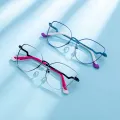 Alvina - Cat-eye Clear-Black Glasses for Women