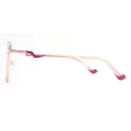 Alvina - Cat-eye Red-Rose Glasses for Women