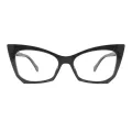 Frederica - Cat-eye Black Glasses for Women