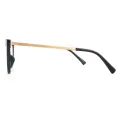 Flossie - Cat-eye Black Glasses for Women