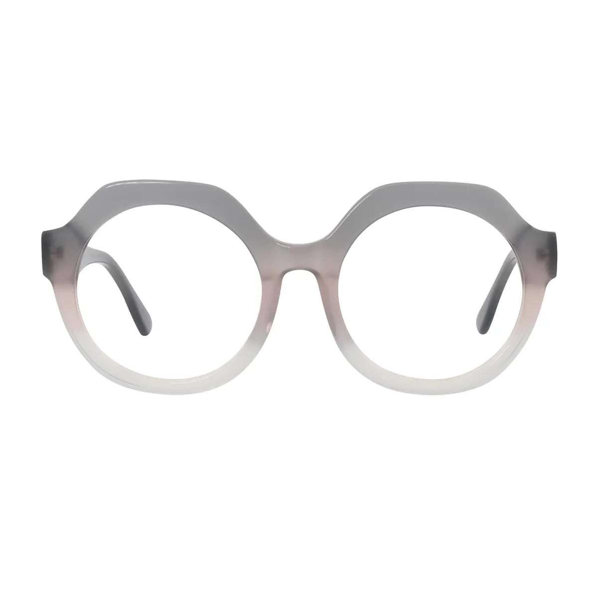 Fashion Geometric Gray  Eyeglasses for Women