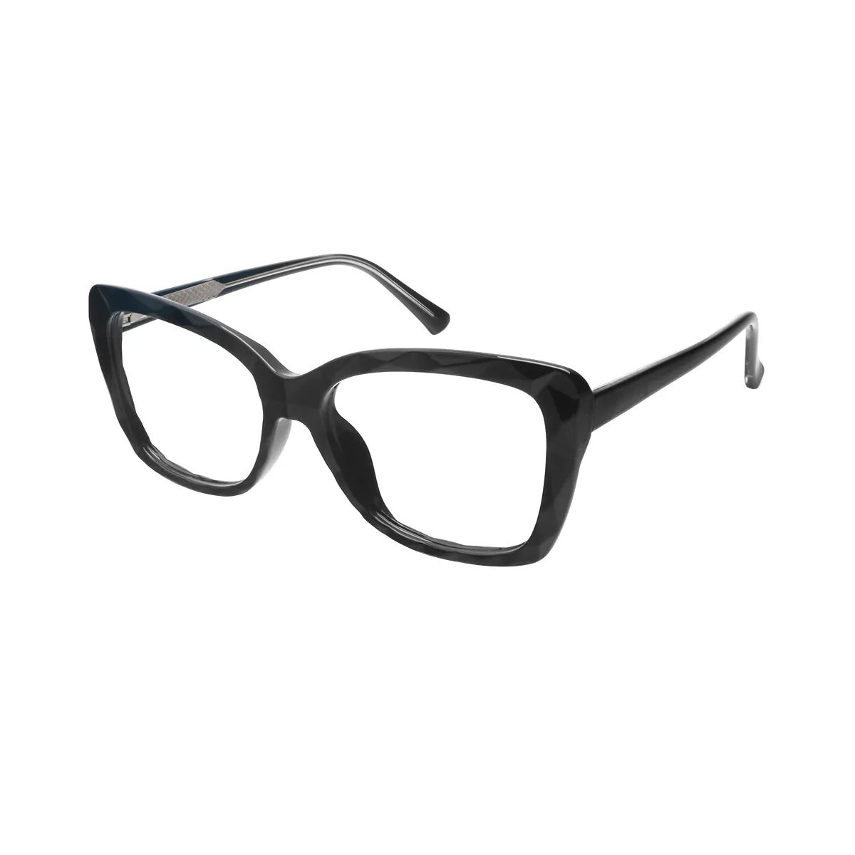 Hart - Square Black Glasses for Women