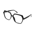 Lavinia - Square Black Glasses for Women