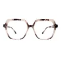 Lavinia - Square Tortoiseshell Glasses for Women