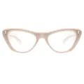 Leigh - Cat-eye Pink Glasses for Women