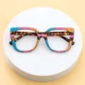 Delilah - Square Multicolor Glasses for Women