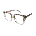 Delilah - Square Gray Glasses for Women