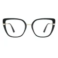 Olympia - Square Black Glasses for Women