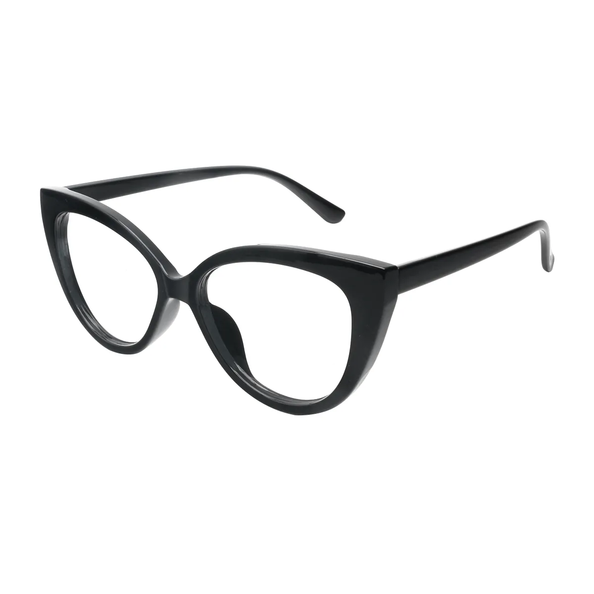 Leila - Cat-eye Black Glasses for Women