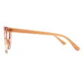 Leila - Cat-eye Brown Glasses for Women