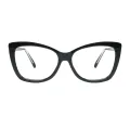 Devin - Cat-eye Black Glasses for Women