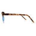 Devine - Cat-eye Blue Glasses for Women