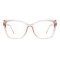 Devine - Cat-eye Pink Glasses for Women