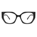 Herring - Geometric Black Glasses for Women