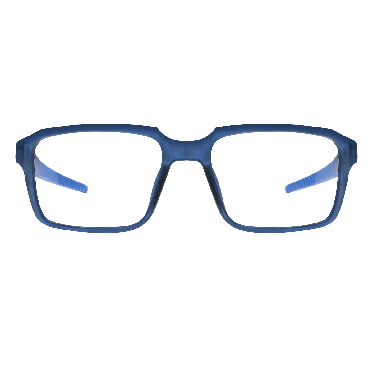 Sports Rectangle Black  Eyeglasses for Women & Men