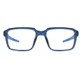 Elmo - Square Blue Glasses for Men & Women