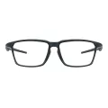 Valentin - Rectangle Black Glasses for Men & Women